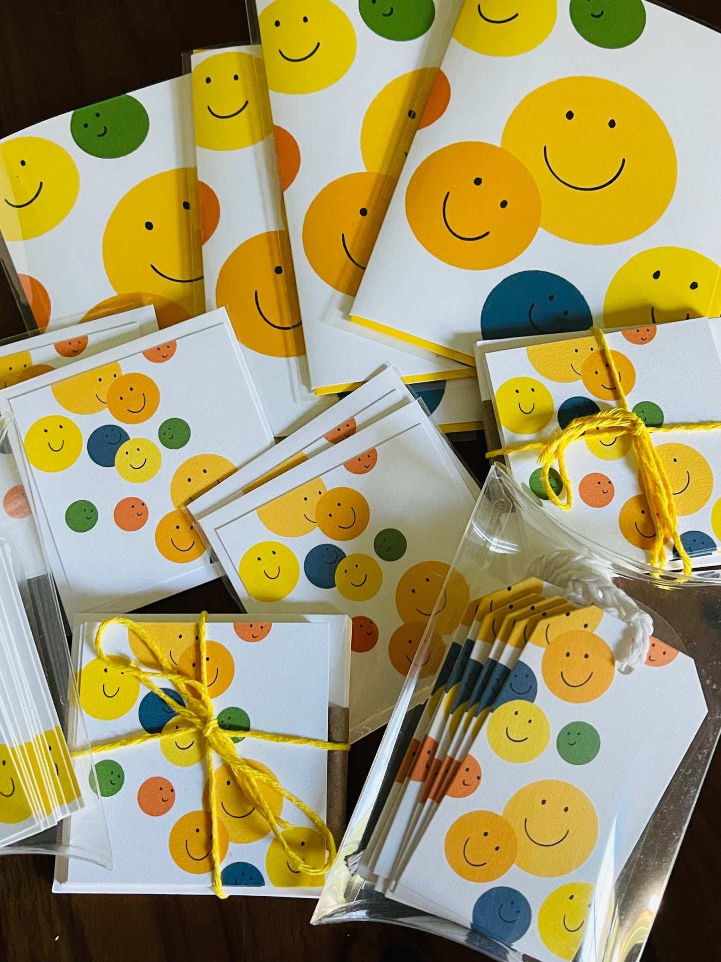 Happy Smile- Blank Card, Card Pack