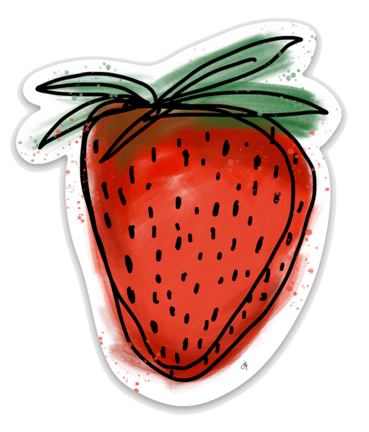 Strawberry Sticker